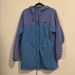 Patagonia Two-Tone Blue Hooded Jacket